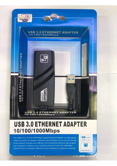 DESTE ELEKTRONİK Usb 3.0 Ethernet Gigabit Adaptör Çevirici Kartı
