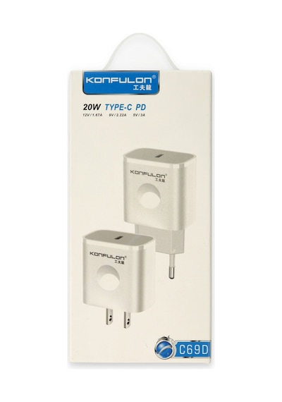 Konfulon C69D 20W PD Şarj Cihazı