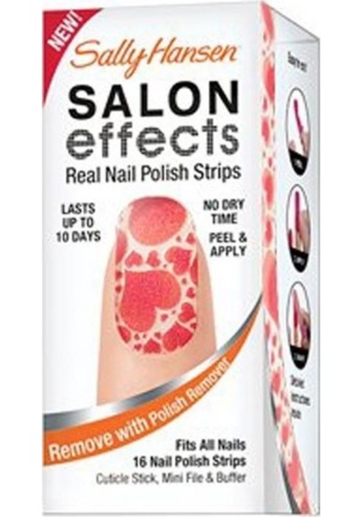Sally Hansen Salon Effects- Gerçek Ojeden Yapılan Desenli Oje Bandı