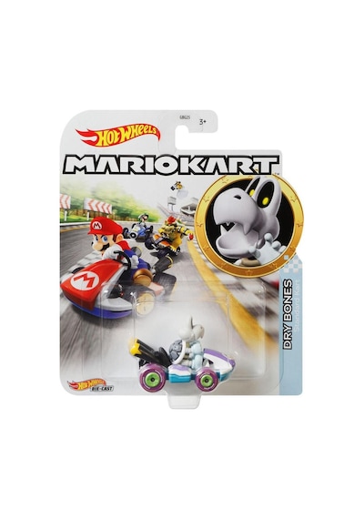Hot Wheels Mario Kart Araç DRY BONES GBG25 GJH59 Lisanslı Ürün