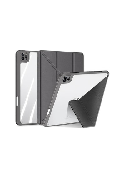Coofbe Kalem Yerli Standlı Şeffaf Arka Kapak Apple Uyumlu iPad  Pro 11 Kılıf Tablet Kılıfı Manyetik 2022-2021-2020-2018