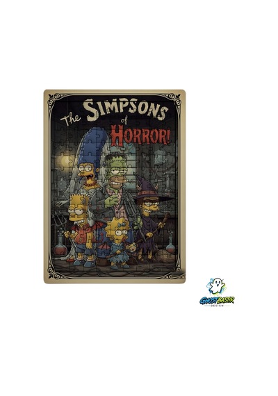 Simpsons Horror 99 Parça Ayaklı Puzzle Dekoratif Çocuk Yapbozu 0224