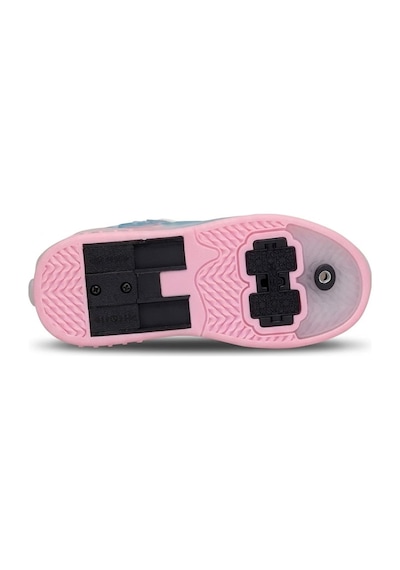 Pepino Kız Çocuk Şarj Edilebilir 16 Mod Rgb Led Işıklı Tekerlekli Paten Ayakkabı Bas-çek Butonlu Beyaz - Pembe Beyaz - Pembe
