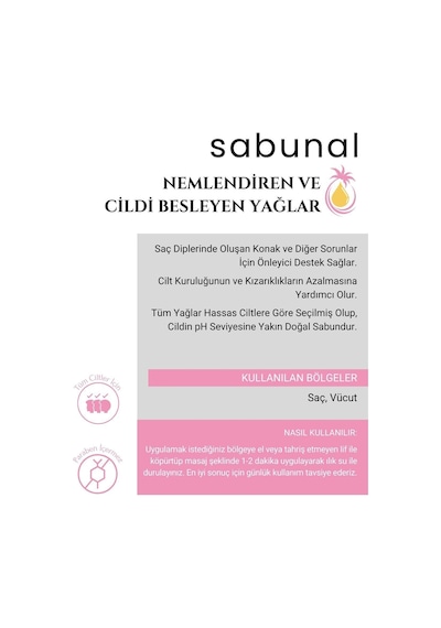 Sabunal Bebek ve Çocuk Sabunu 3 Adet - Hassas Ciltler İçin Nemlendirici Sabun