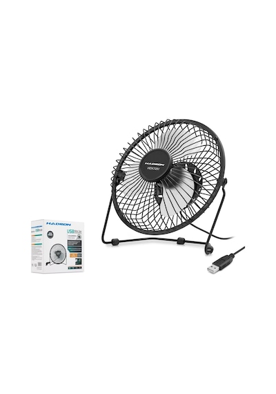Hadron Hdx7251 Metal 8" Usb Masaüstü Taşınabilir Soğutucu Pervane (545365274)