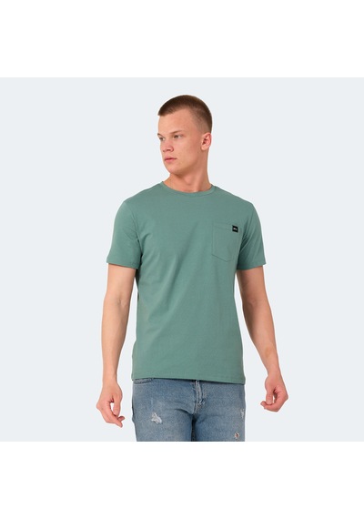 Slazenger VESELA Erkek Cepli Su Yeşili Tişört