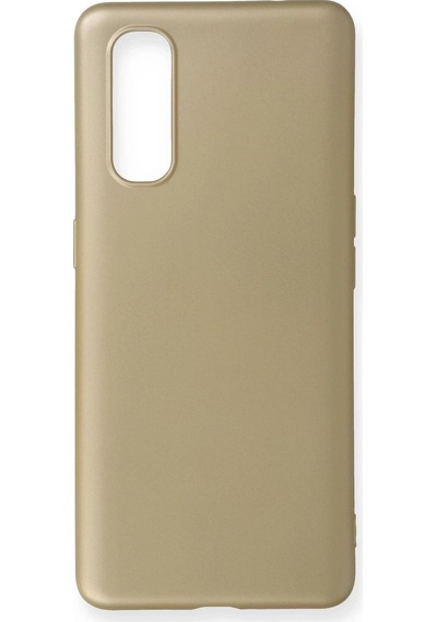 Newface Oppo Find X2 Kılıf First Silikon Semeglbl - 56 - Gold