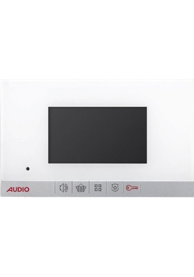 Audio Renkli Şube Bus Plus 4.3 Mekanik Butonlu Beyaz