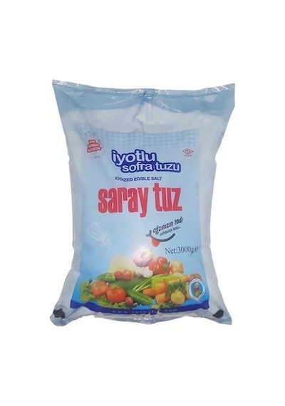 İyotlu Tuz 3 Kg 1 Adet