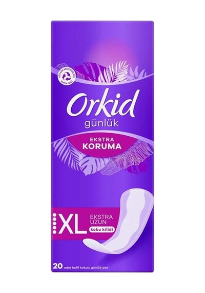 Orkid Günlük Ped 20pcs Uzun