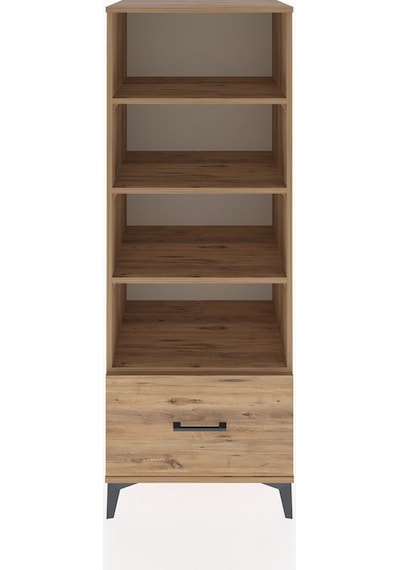 Hyperion Dolap 4 Raflı Tek Çekmeceli 60x44x163 Çam-çam Atlas Çam