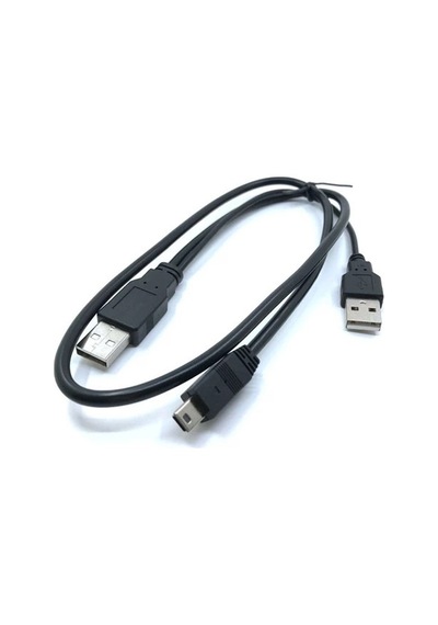 Mini Usb Y Kablo 5 Pin Harici Hdd Kablosu Usb 2.0