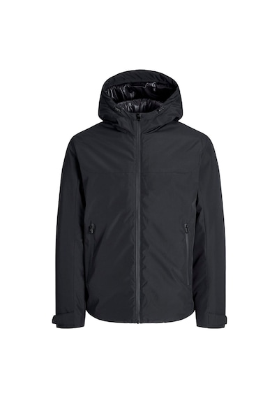 Jack & Jones Jjebrandon Transıtıonal Jacket Sn Black Siyah