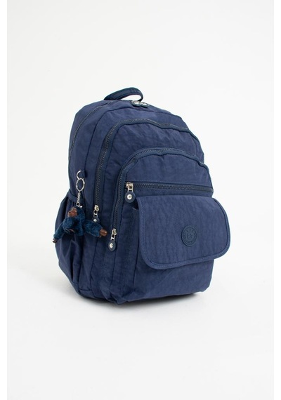 Baginn 571 Collection Klinkır Kumaş Lise Üniversite Çantası 45 x 30 Cm Çok Cepli