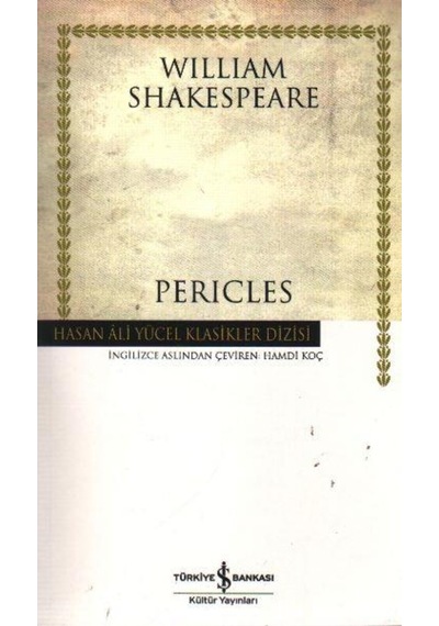 Pericles Hasan Ali Yücel Klasikler William Shakespeare