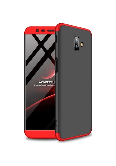 Samsung Galaxy Uyumlu J6 Plus Kilif 3 Parçali 360 Tam Korumali Gkk Kapak 393153077
