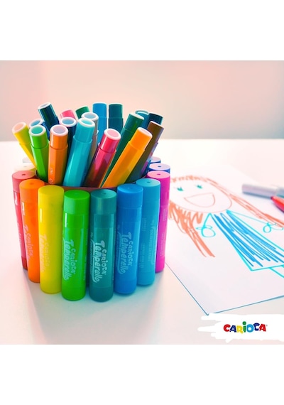 Carioca Temperello Stick Poster Boyama Kalemi 12'li