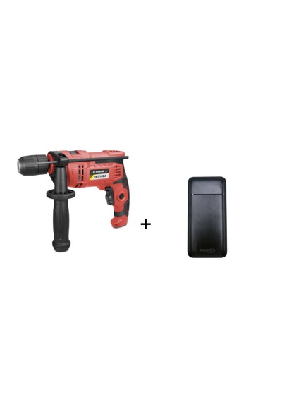 Stayer TM710BA 710 W Darbeli Matkap 13 MM Kırmızı + Akdeniz Taşı