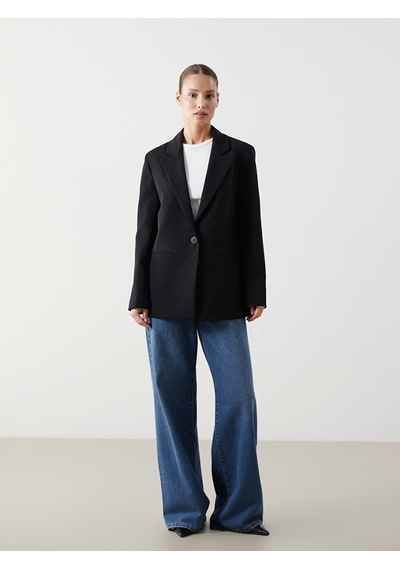 Lcwaıkıkı Classic Siyah Kadın Blazer Ceket