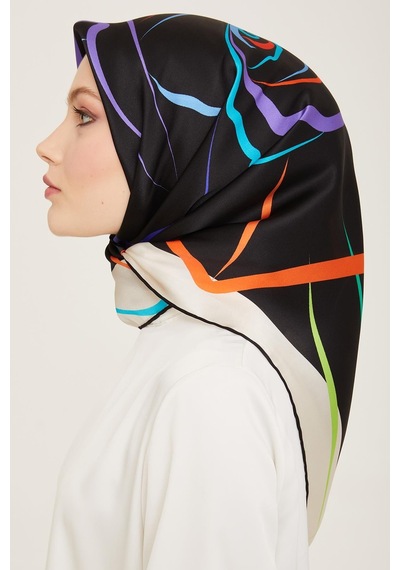 Armine İpek Eşarp 2024 Yaz - 9115-01 Twill - 9115-01