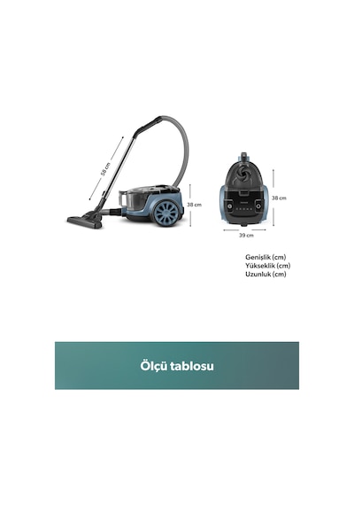 Homend Dustroyer 1255H Yatay Süpürge