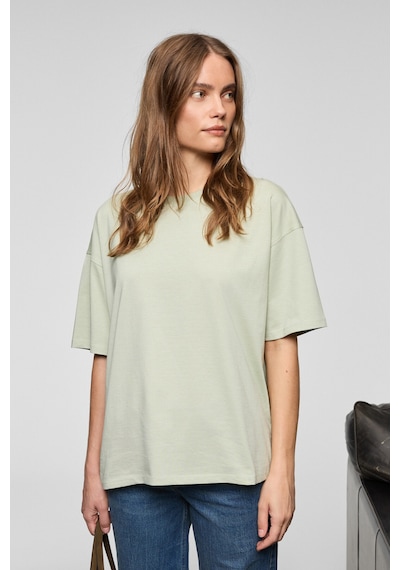 Grimelange Lagertha Kadın %100 Organik Pamuklu Kalın Dokulu Oversize Fit Yuvarlak Yakalı Mint Yeşil Mint Yeşili Grimelange Lagertha Kadın %100 Organik Pamuklu Kalın Dokulu Oversize Fit Yuvarlak Yakalı Mint Yeşil Mint Yeşili