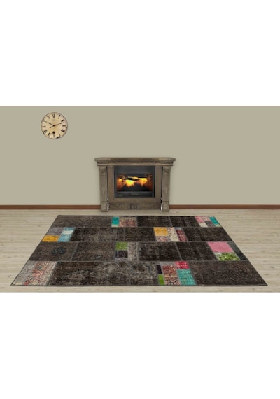 Eşsiz Güzelliğe Sahip Olan Özel Patchwork Halı 160x230