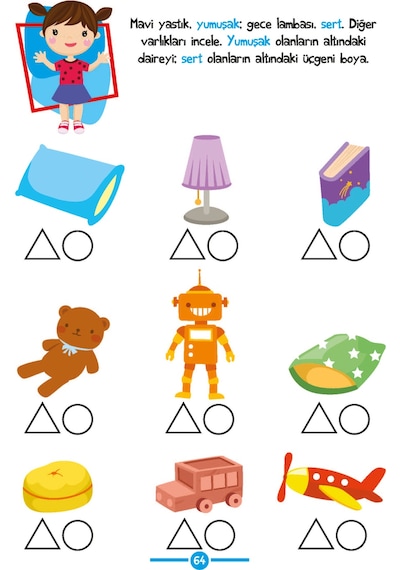 Zihinsel Becerilerimi Geliştiriyorum 3-4 Yaş Kavramlar- Limonkids