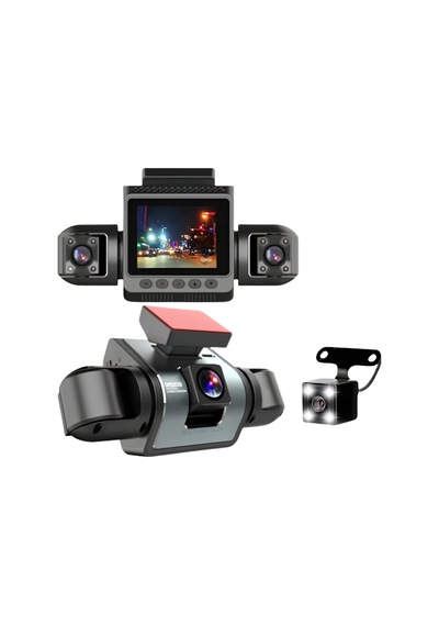 Araç Ön Arka İç Kamera Sistemi Full Hd Hareket Sensörlü Kayıt Cihazı