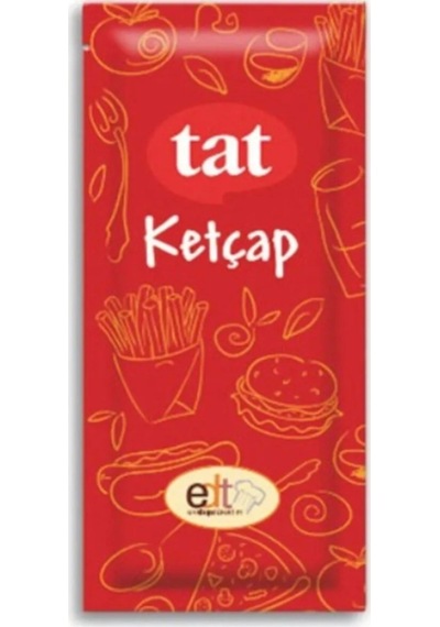 Tat Tek Kullanımlık Pp Ketçap 9 G x 500 Adet
