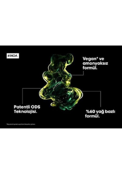 Inoa Yeni Amonyaksız Vegan Saç Boyası 8 Koyu Sarı 60ml