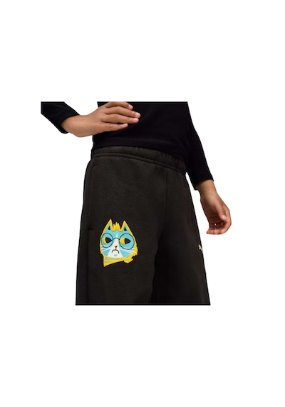 Puma Puma Moody Cat Sweatpants Unisex Çocuk Siyah Eşofman Altı 28605 Siyah