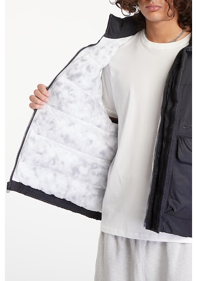 Nike Sportswear Tech Pack Therma Fit Adv Yalıtımlı Dokuma Geniş Kalıp Yelek Siyah