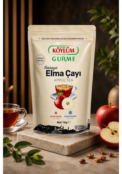 Köylüm Gurme Amasya Elma Çayı 1 Kg