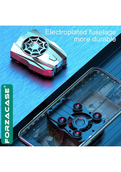 Forzacase Asus Rog Phone 6 5000 Rpm Kablolu Isı Önleyici Soğutucu Fan Cooler - Fc559