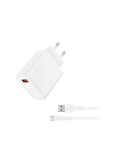 Tecno Camon 30 Pro Uyumlu 33w Hızlı Usb Çıkışlı Type-c Kablolu Süper Hızlı Şarj Aleti