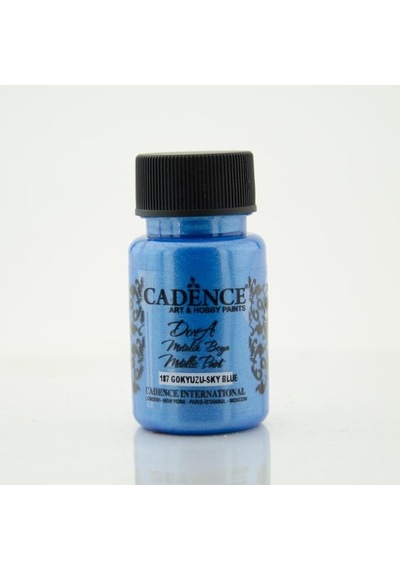 Cadence Dora Metalik Boya 187 Gökyüzü 50Ml