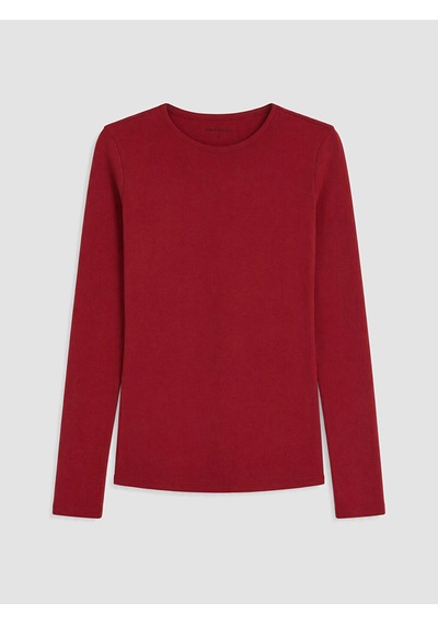 Lcw Everyday Bordo Bisiklet Yaka Kadın Body