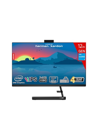 Lenovo IdeaCentre AIO 3 27IAP7 F0GJ00YXTR i5-12450H 8 GB 512 GB SSD 27" Dos AIO Masaüstü Bilgisayar Lenovo IdeaCentre AIO 3 27IAP7 F0GJ00YXTR i5-12450H 8 GB 512 GB SSD 27" Dos AIO Masaüstü Bilgisayar