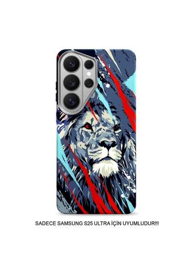 Samsung S25 Ultra Kılıf Magsafe Uyumlu Hayvan Figürlü Premium Kapak Kılıf Soo-740 Desen5