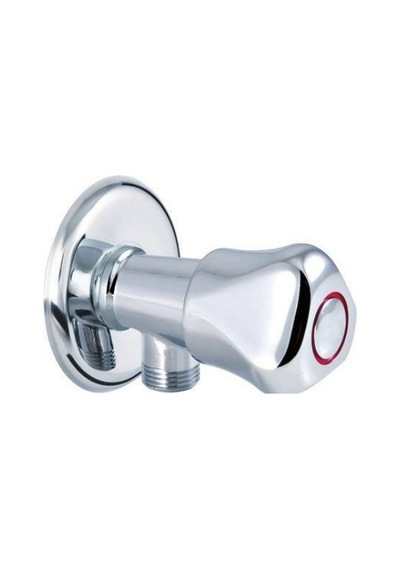 Taharet Musluk, Aç Kapa, Volanlı, Krom, 1/2-3/8"