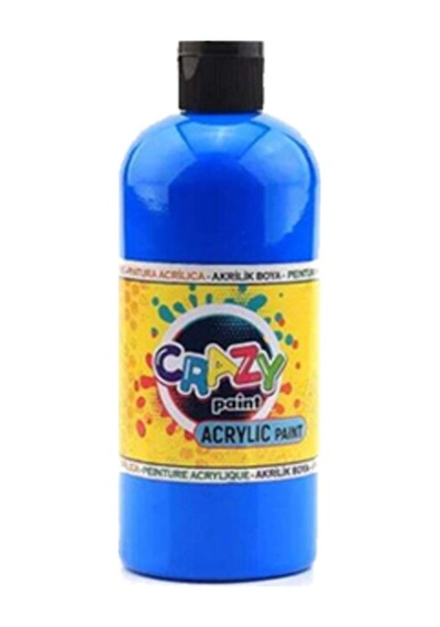 Crazy Akrilik Paint Mavi 550 Gr 2706 Çok Renkli