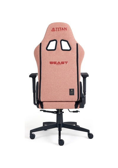 Titanseat Beast Roseum Kumaş Oyuncu Koltuğu Gri - Pembe