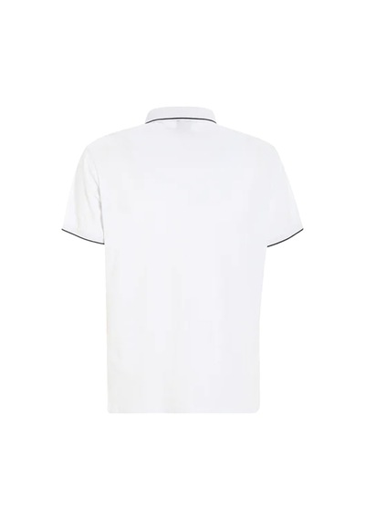 Slam Slam Deck Lgt Pique Polo Erkek Beyaz Polo Tişört W02