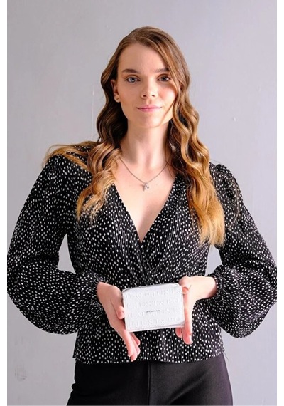Just Polo Kadın Bol Kartlık Ve Kağıt Para Bölmeli Bölmeli Fermuarlı & Kapaklı Cüzdan Shopper Beyaz