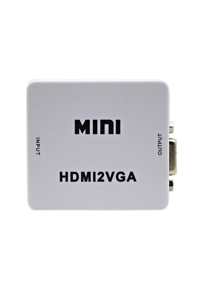 Hdmı To 2 Vga Mini Çevirici Dönüştürücü Hdmı2Vga Adaptör