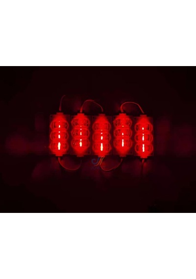 Yeni Nesil Modül Geniş(Yan)Açılı Güçlü Led Işık 3’Lü 12V (5 Adet)