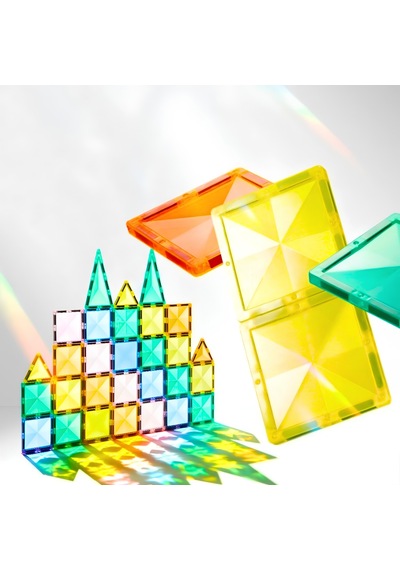 Mideer Magnetic Tiles Bizim Aile 32 Parça