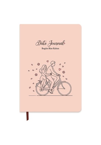 Keskin A5 96 Yp. Ciltli Date Journal- Bisiklet