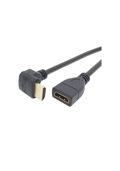 90 Derece Hdmi Uzatma Kablosu - 60Cm